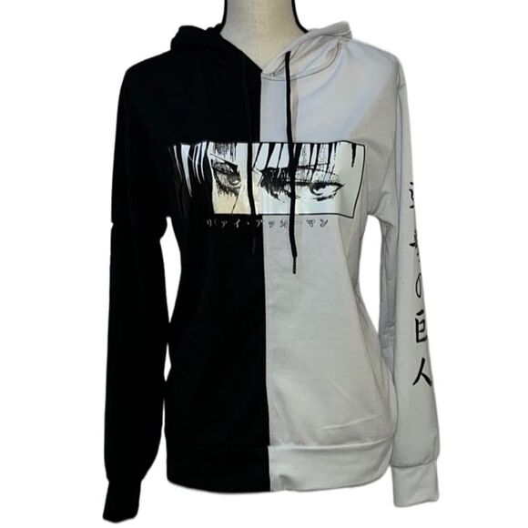 Attack on Titan Color Split Hoodie - Picture 1 of 10